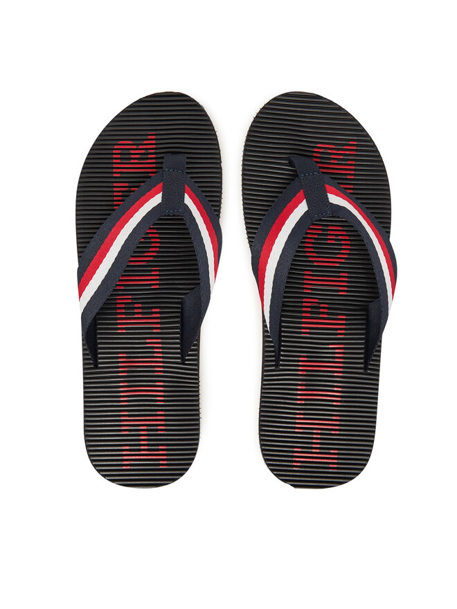 

Шлепанцы Massage Beach Sandal Fm0Fm05443 Tommy Hilfiger, синий