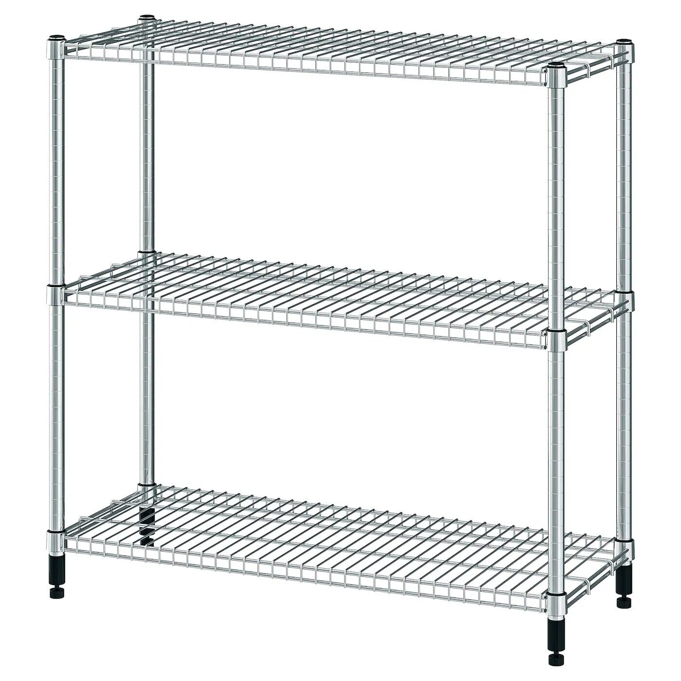 Полка, оцинкованная, 92x36x94 см, OMAR IKEA