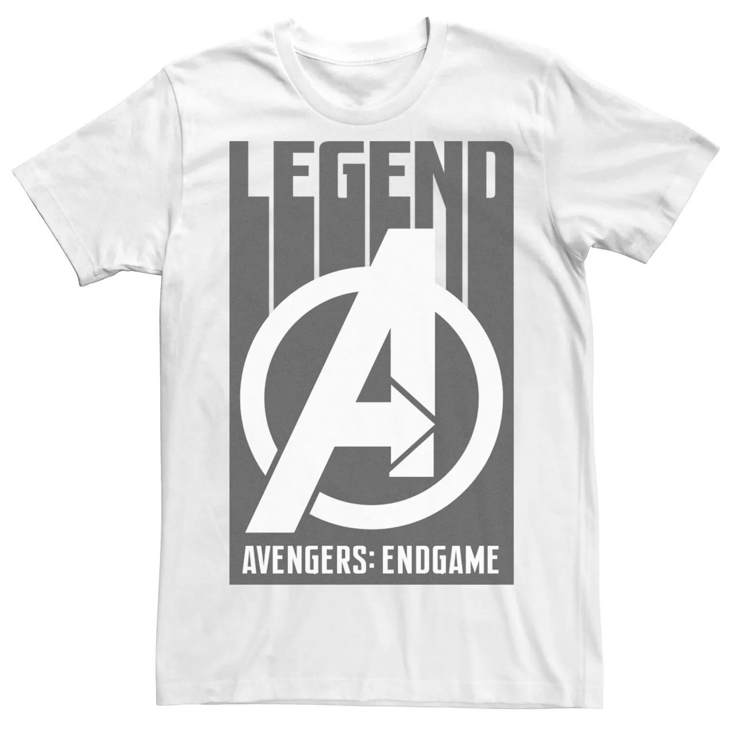 

Мужская футболка с логотипом и плакатом «Marvel Avengers: Endgame Legend» Licensed Character