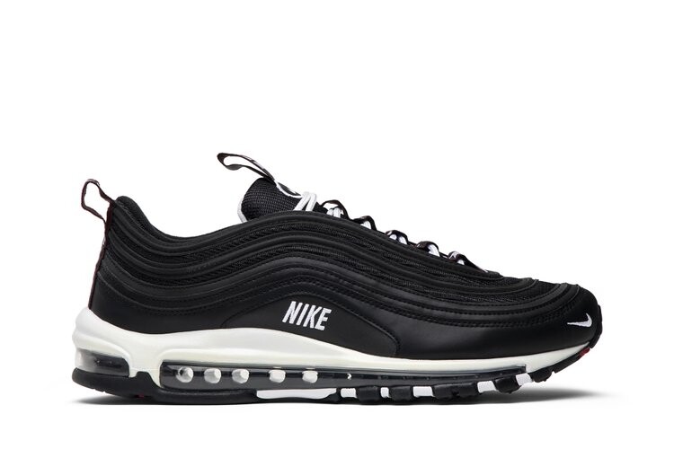 

Кроссовки Nike Air Max 97 Premium 'Black White', черный