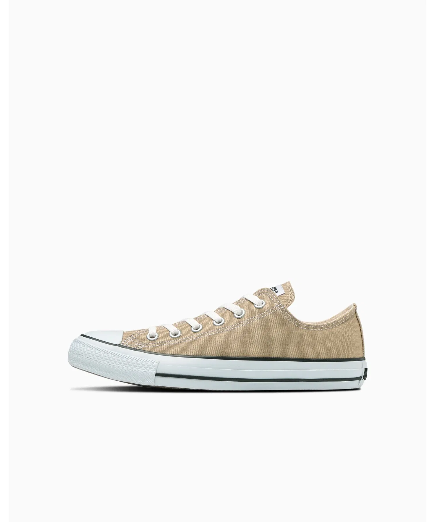 Унисекс кеды из канваса CONVERSE ALL STAR COLORS OX бежевые — фото 2