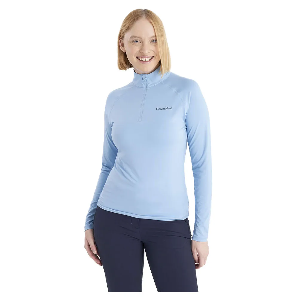 

Свитер Calvin Klein Golf San Marcos half zip, синий