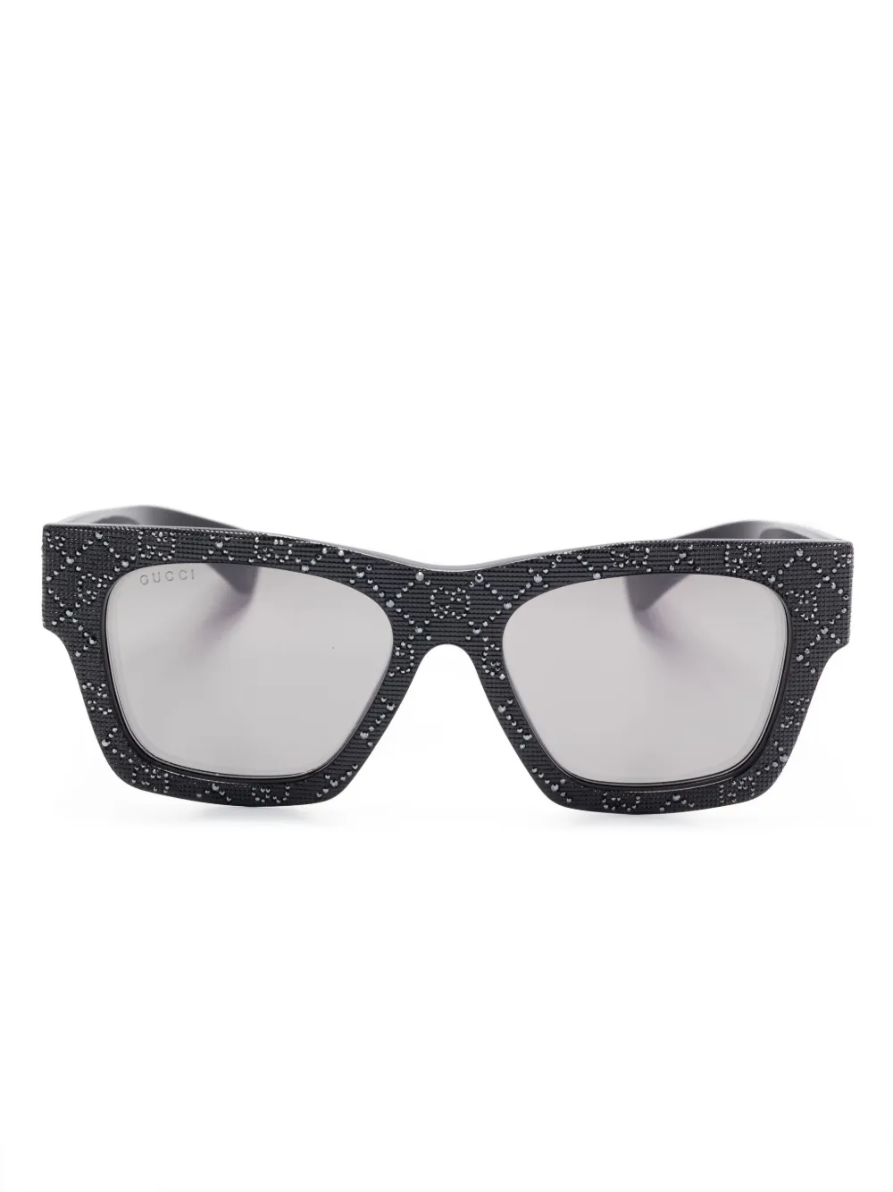 

Солнцезащитные очки с логотипом Interlocking G Gucci Eyewear, черный