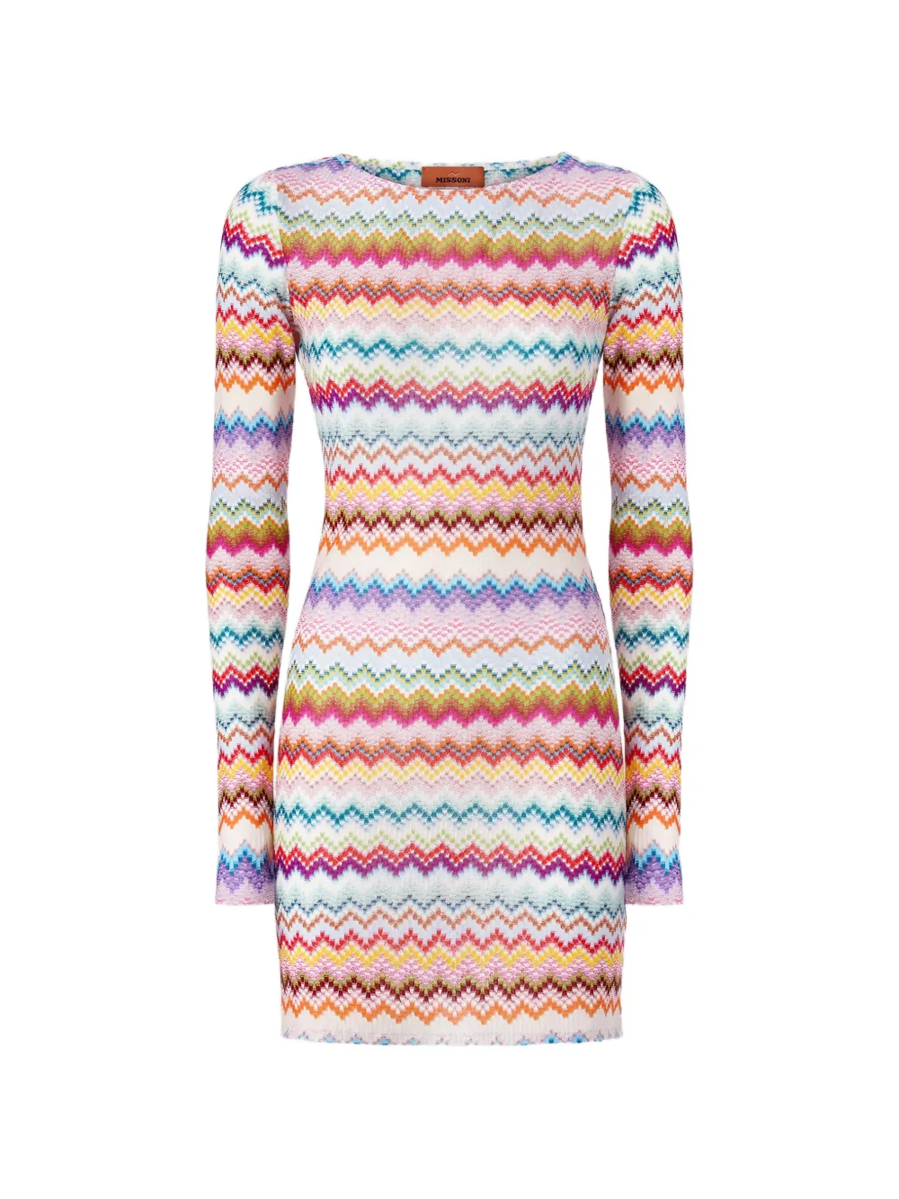 

Пляжное платье с зигзагообразным узором Missoni, белый
