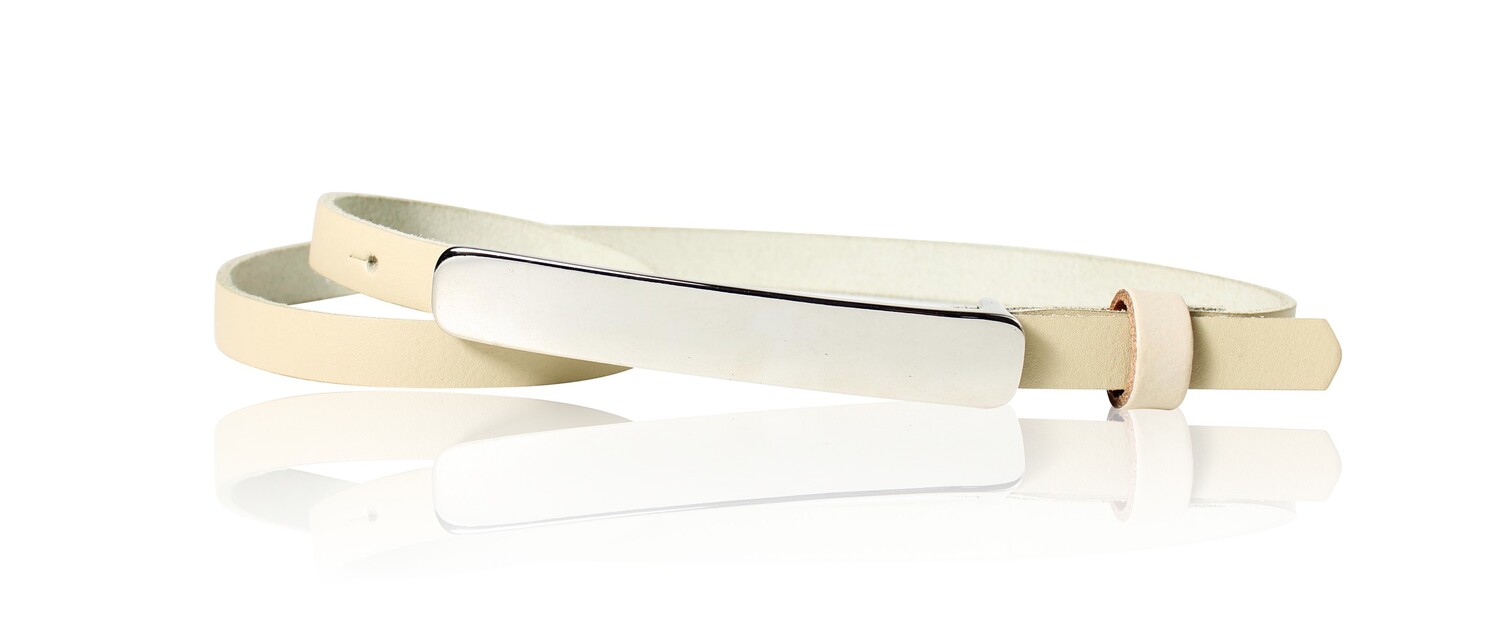 

Кожаный ремень FRONHOFER, кремовый