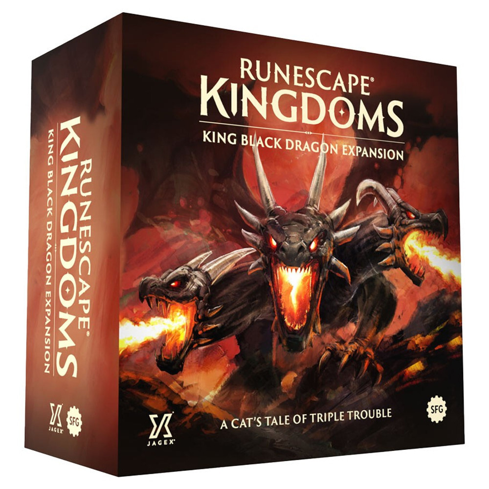 

Настольная игра Steamforged Games RuneScape Kingdoms: The Board Game - King Black Dragon Expansion