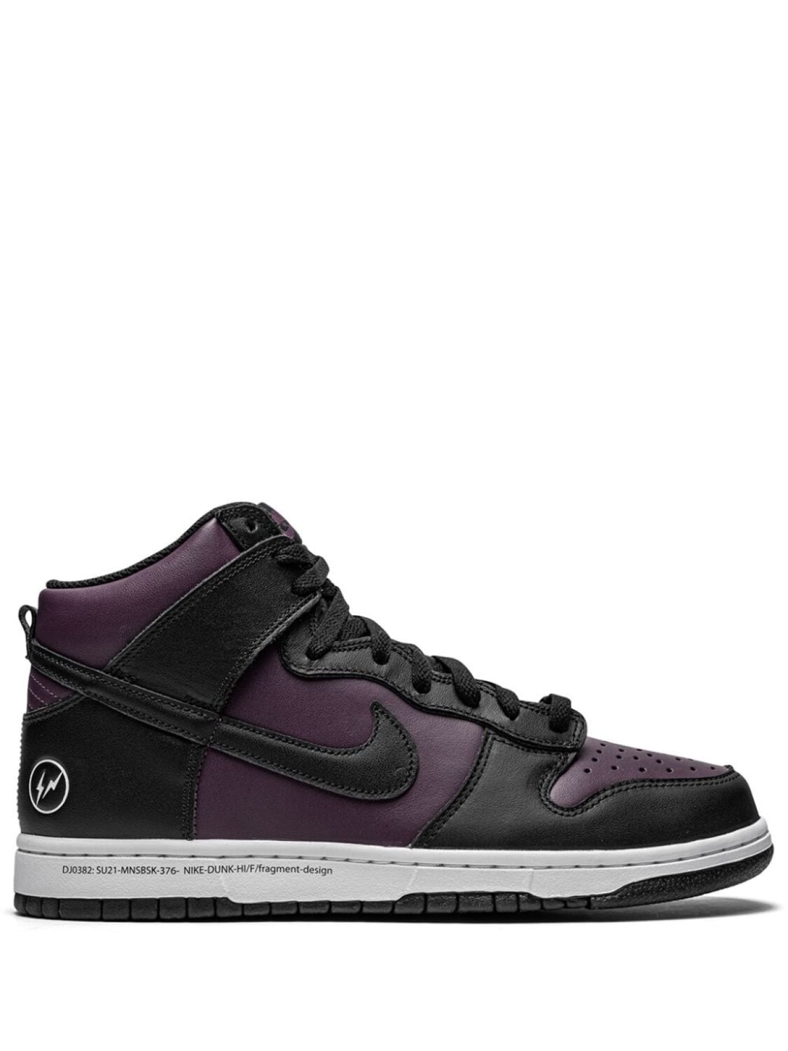 

Кроссовки Dunk High City Pack Beijing 2021 из коллаборации с Fragment Nike, черный