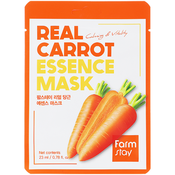 

Маска для лица, 23 мл Farmstay Real carrot essence