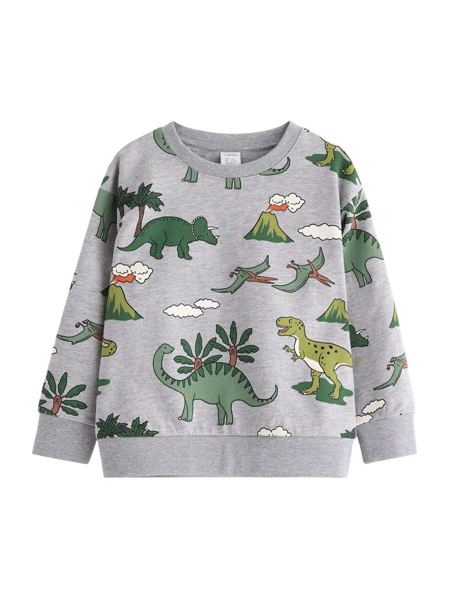 

Толстовка Lindex DINO, mottled grey