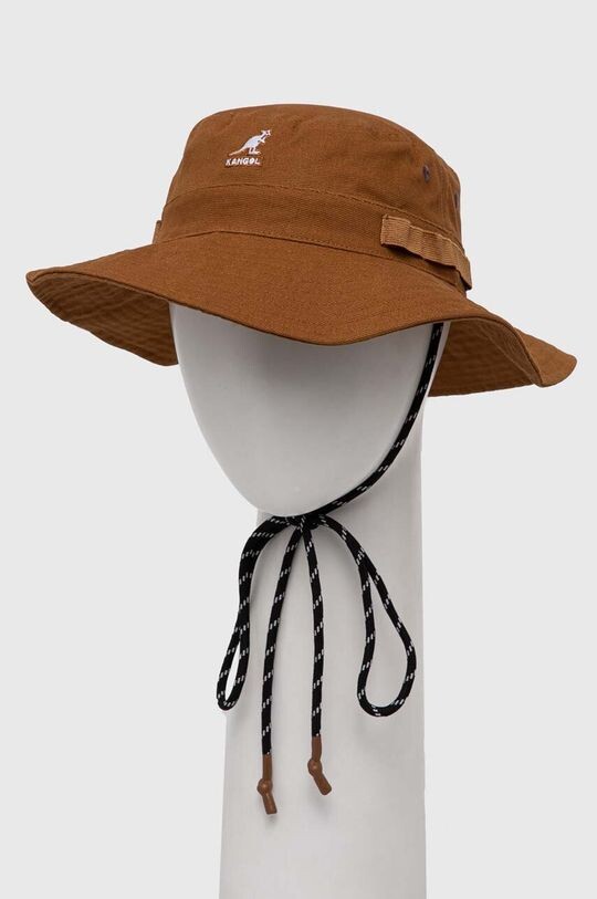

Хлопчатобумажная шляпа Kangol, коричневый