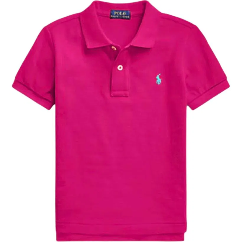 Поло классическое детское Polo Ralph Lauren фуксия