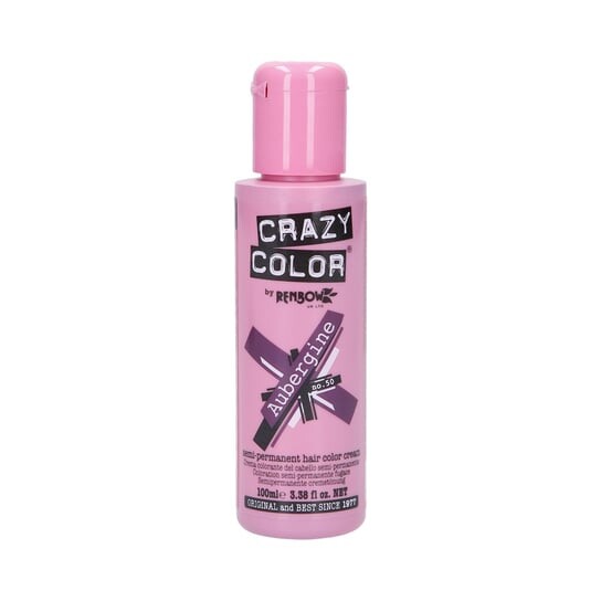 

Полуперманентная краска для волос 50 Баклажан, 100 мл Crazy Color