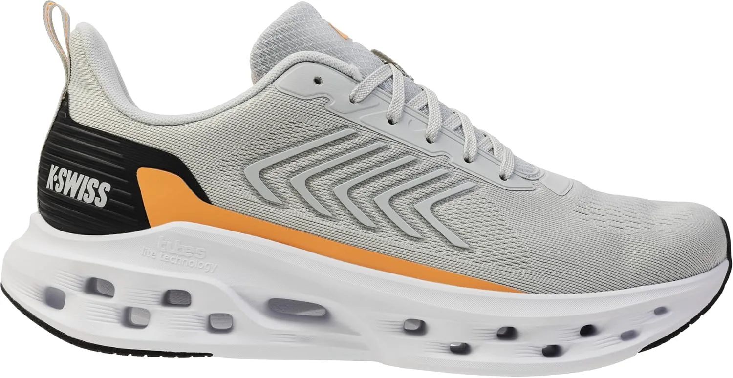 Мужские кроссовки K-Swiss Melrose Tubes Lite, серый/черный/оранжевый