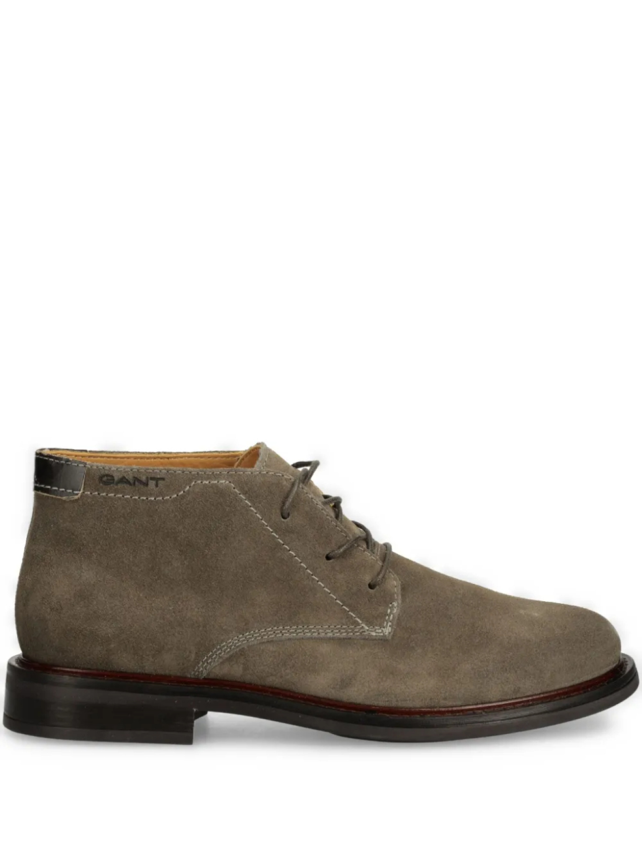 

Ботинки из кожи Gant, коричневый