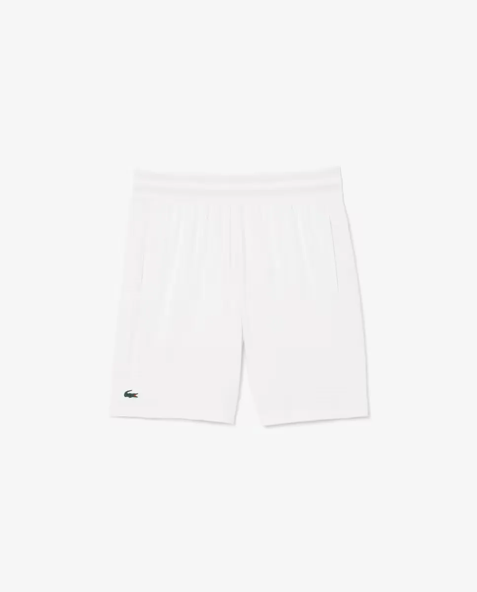 

Мужские ультрасухие эластичные теннисные шорты Lacoste, белый