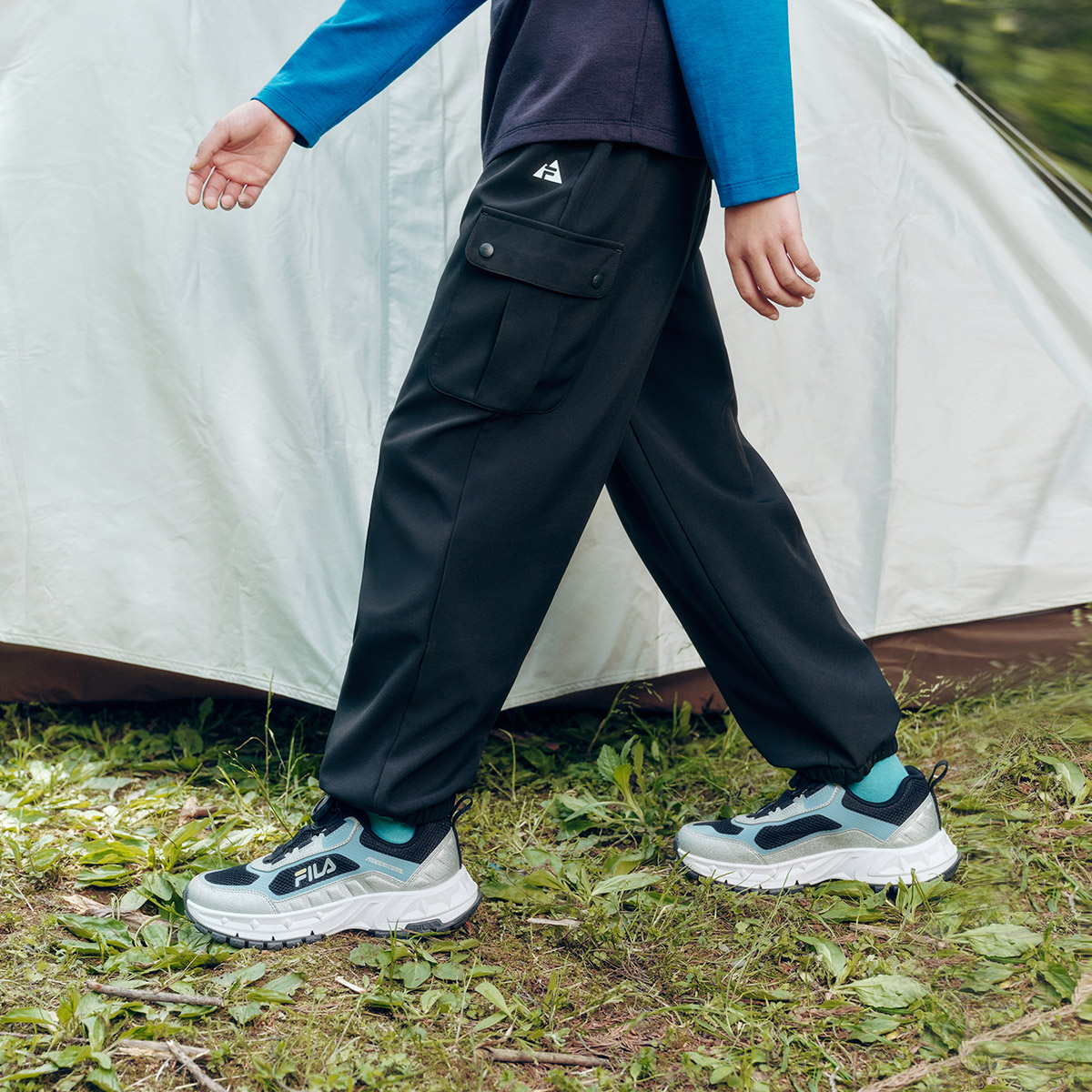 FILA KIDS Детские спортивные штаны Unisex Kids' Legend Blue — фото 3