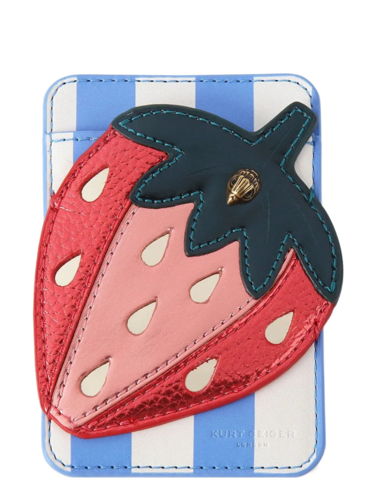 

Держатель для телефонной карты Kurt Geiger London Strawberry, синий