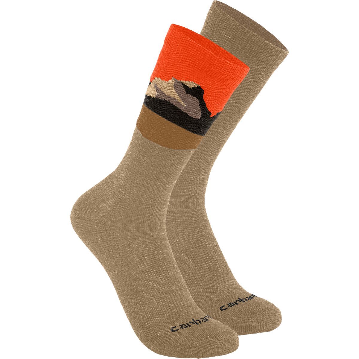 

Горный носок из смеси синтетики и шерсти - 2 шт Carhartt Gloves, цвет assorted 3