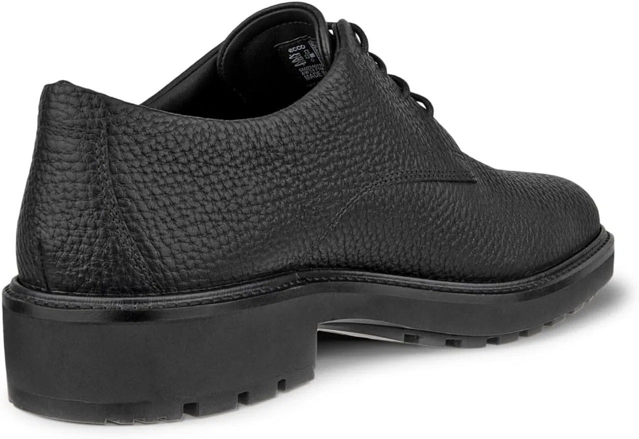 Мужские оксфорды ECCO Oslo с гладким носком, Black Grained Leather — фото 2