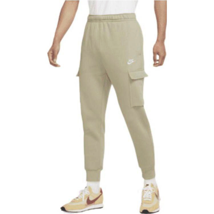 Мужские спортивные штаны Nike Sportswear Club Fleece Joggers, экрю