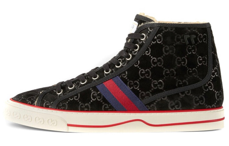 Кроссовки женские Gucci Tennis 1977, черный
