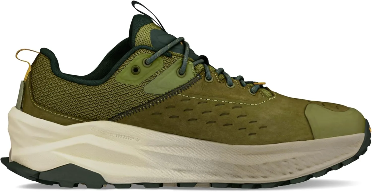 Мужские походные кроссовки ALTRA Olympus 6 Hike Low GTX, оливковый — фото 3