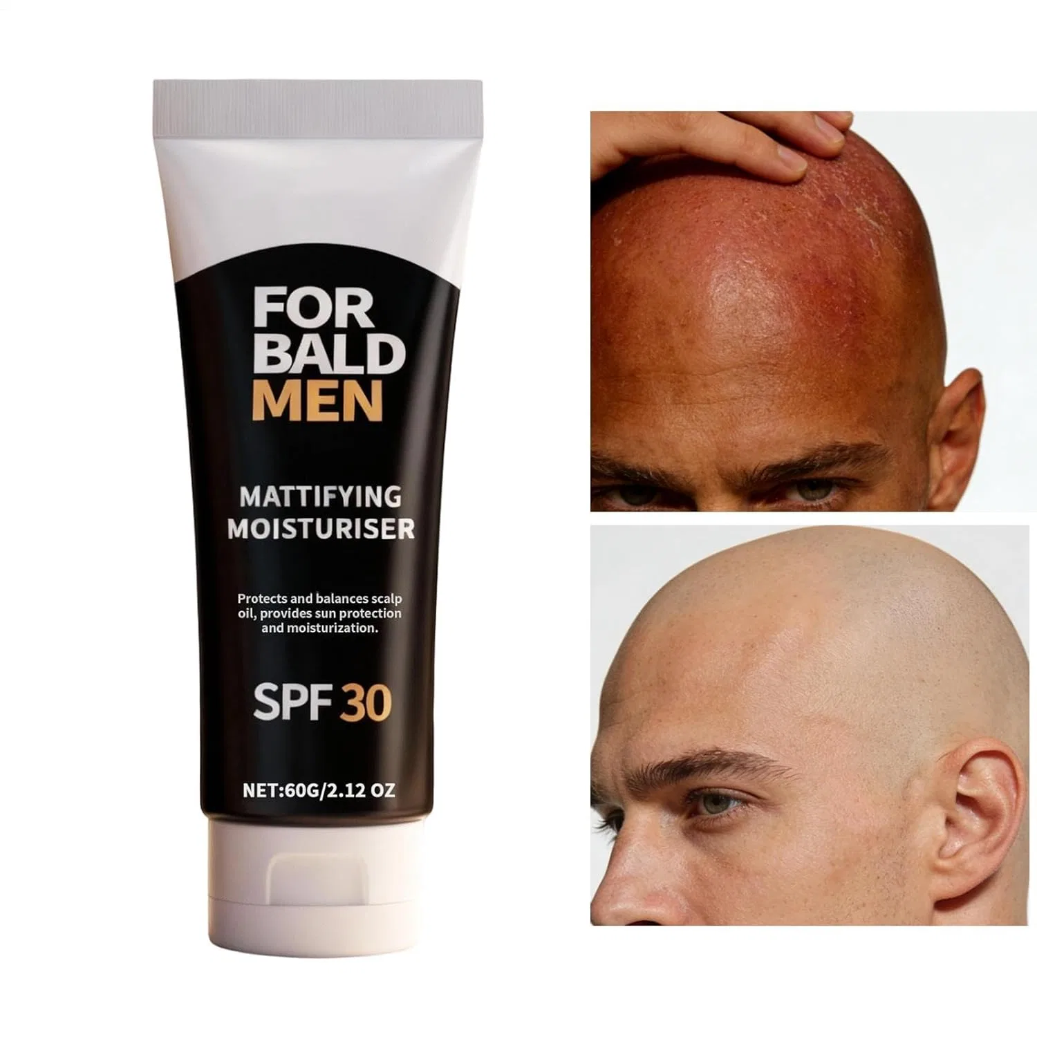 Матирующий гель-увлажнитель для кожи головы с SPF 30 (60 г) Generisch — фото 4