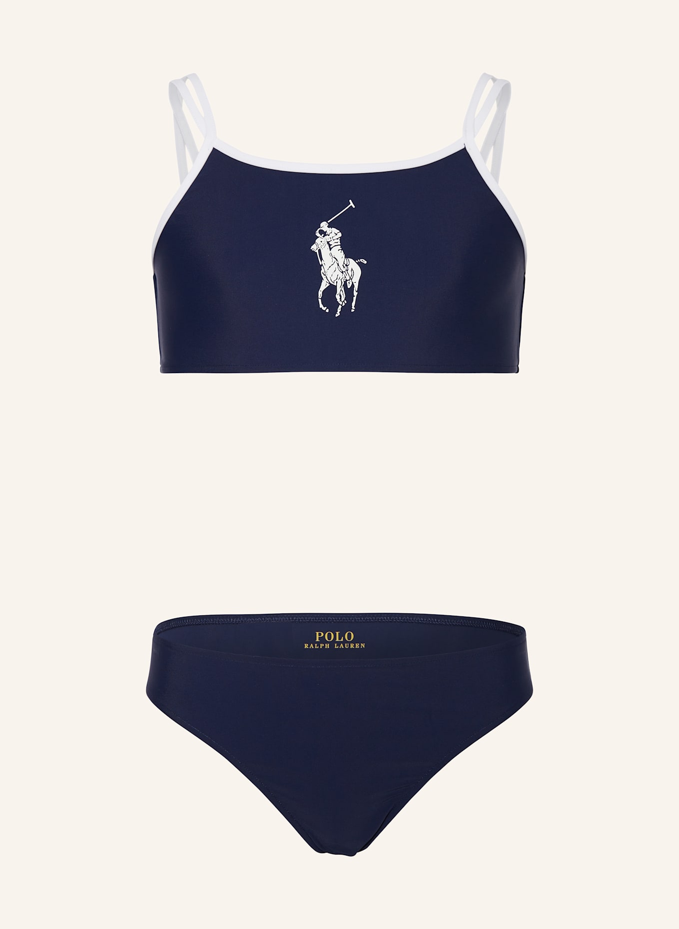 

Бикини-Бюстье Polo Ralph Lauren, синий