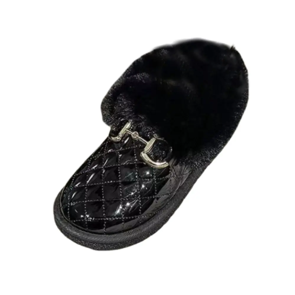 

Зимние ботинки женские Abcfjg, цвет Low-top beanie shoes [black]