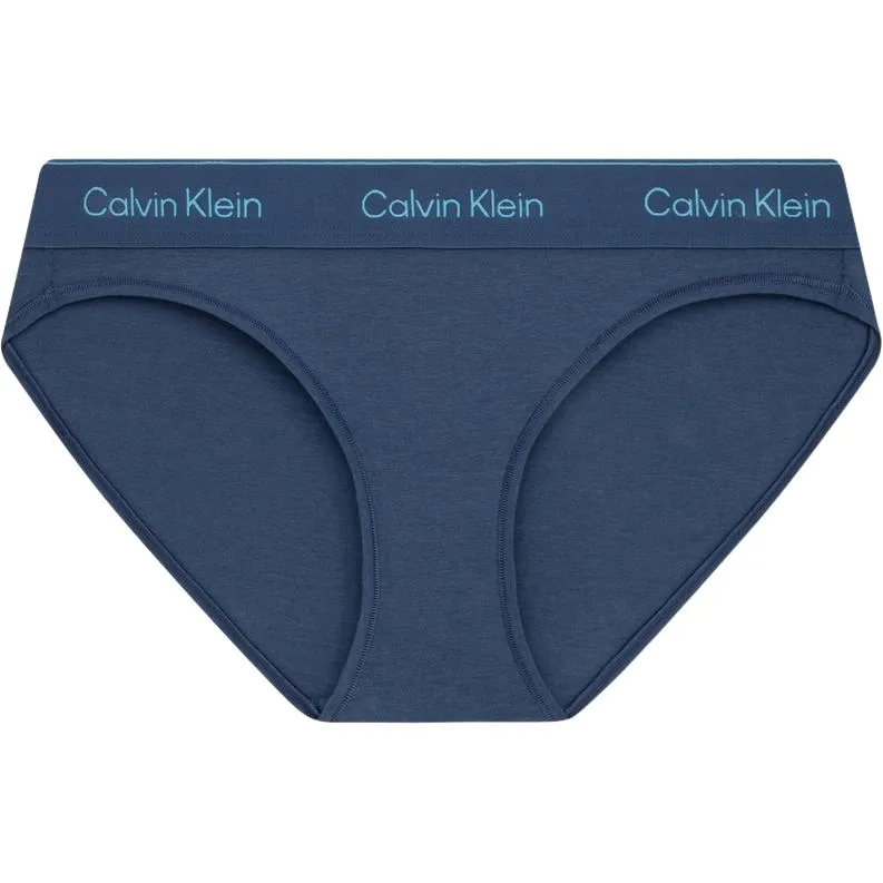 Современные женские трусы-слипы Gravity Band Calvin Klein, ZIJ-Red Text — фото 3