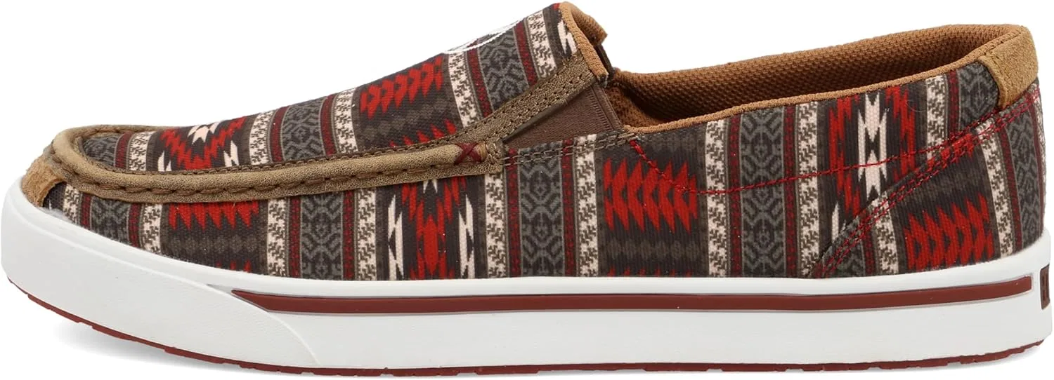 Мужские туфли Twisted X Hooey Slip On, Nomad Multi — фото 4