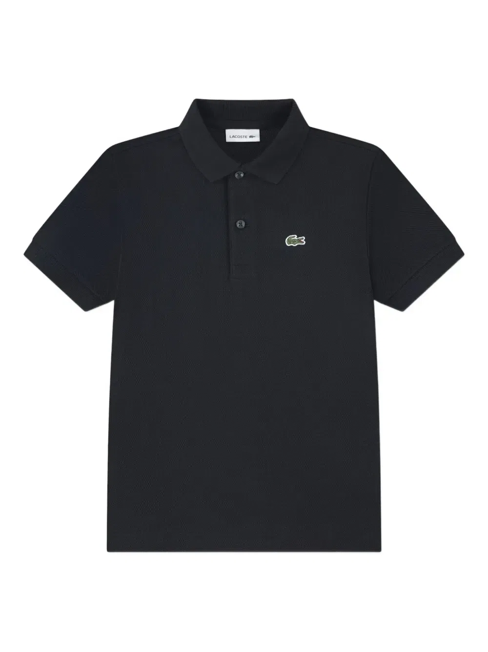 Рубашка поло с нашивкой-логотипом Lacoste Kids, серый