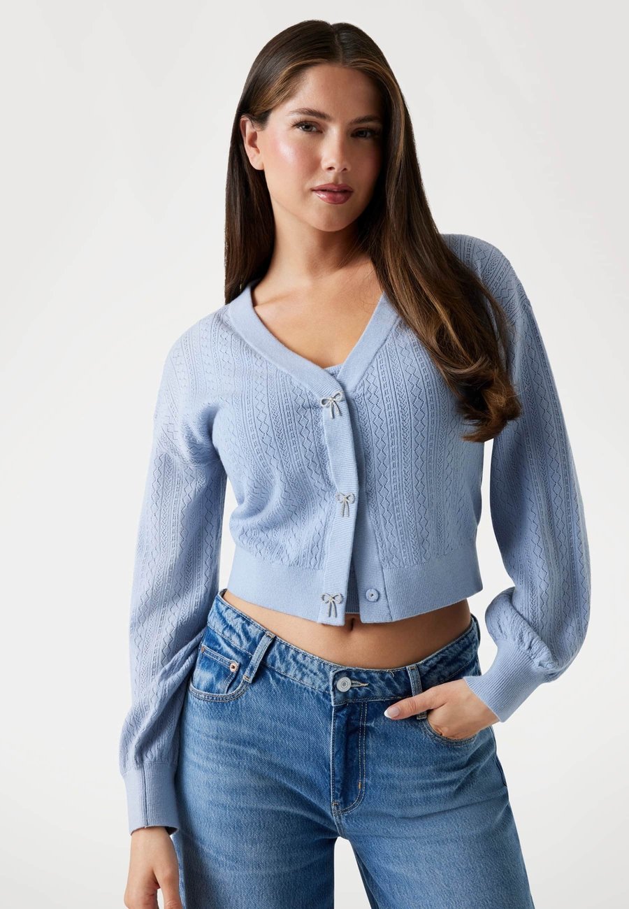 

Кардиган Guess LYLA, Himmelblau/Light Blue