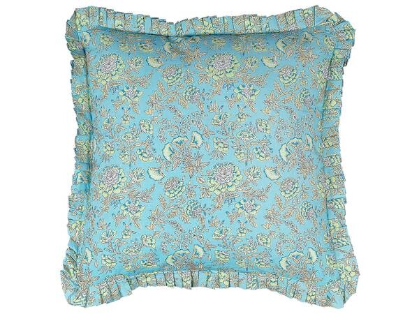 

Декоративная подушка Beliani AMOENA, 45x45x45 см цвет blau/braun/türkis/weiß