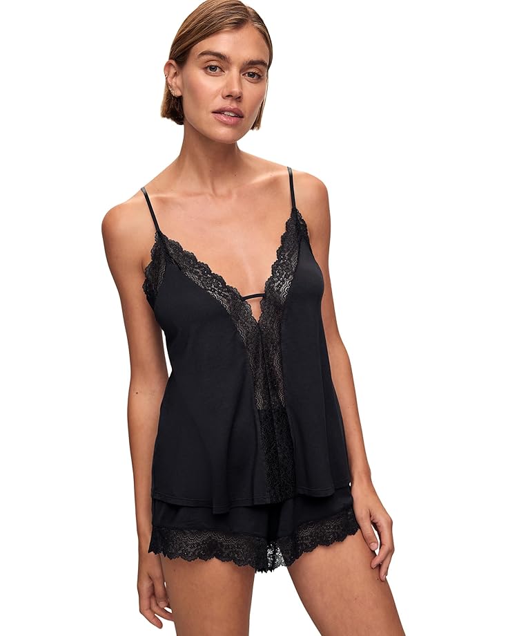 

Женский комплект пижамы Eberjey Lara Cami & Short, Black