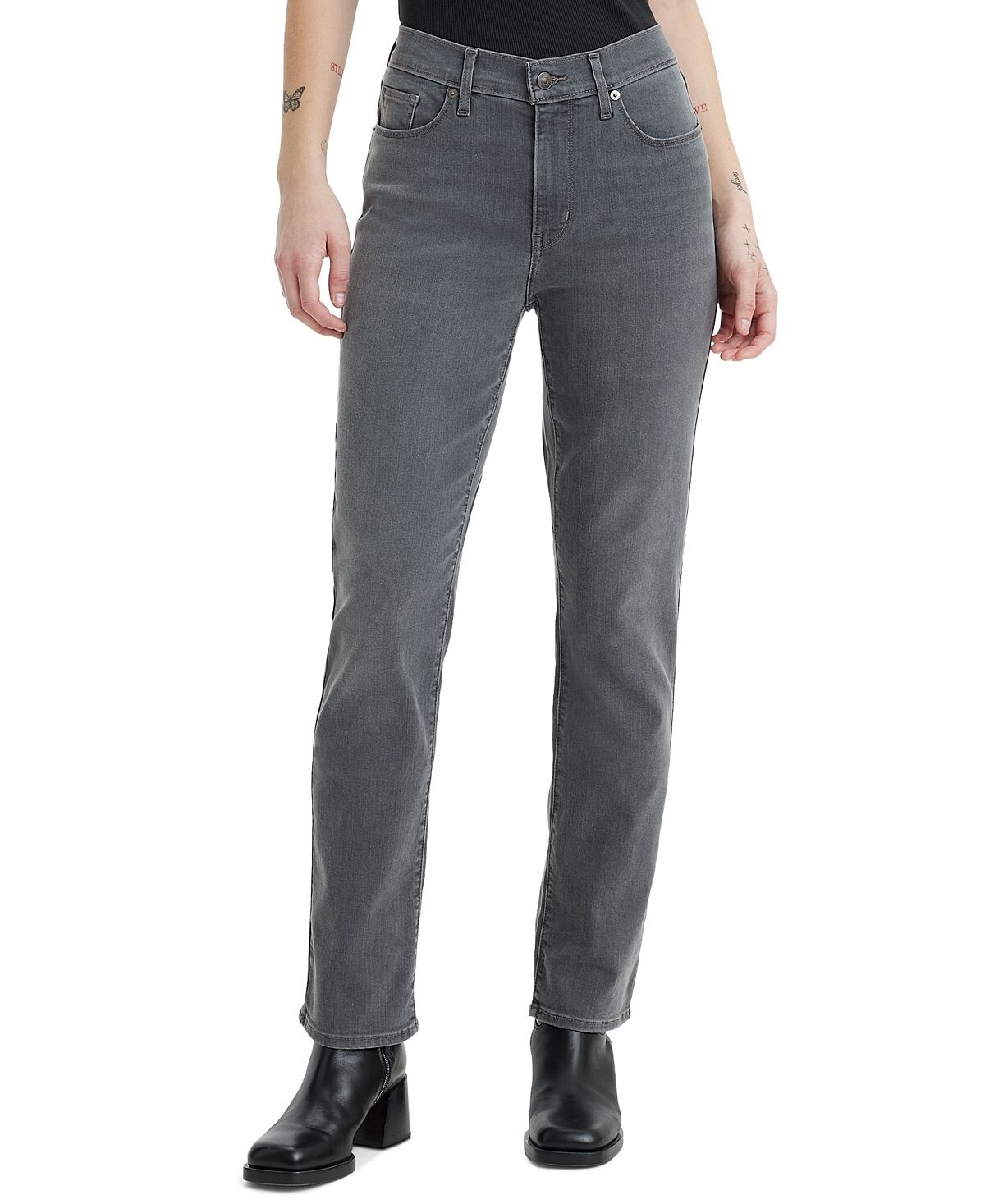 

Женские классические прямые джинсы со средней посадкой Levi's