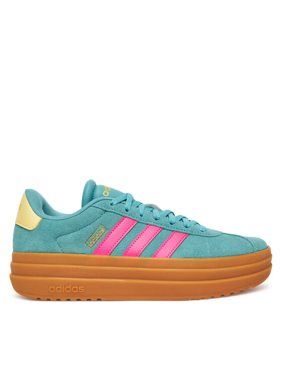 Кроссовки Vl Court Bold JQ5634 Adidas, зеленый