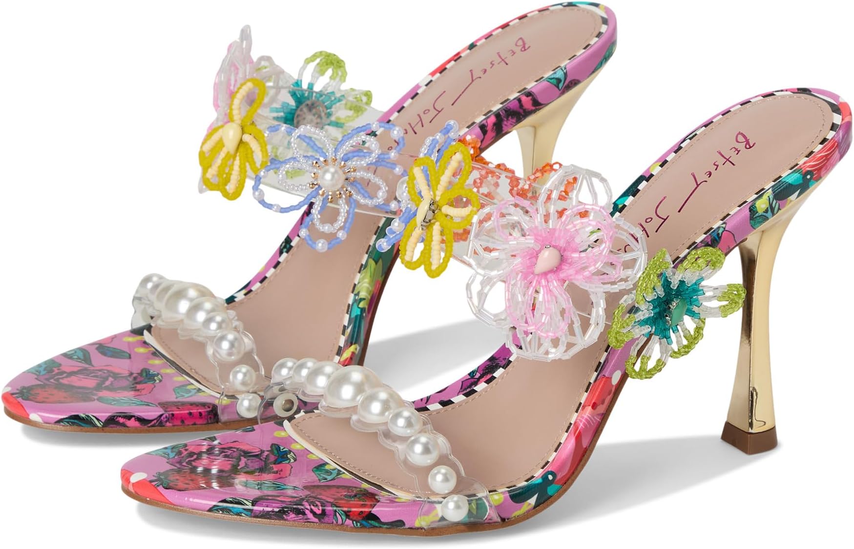 Сандалии Blue by Betsey Johnson Goldiee, цвет Berry Multi