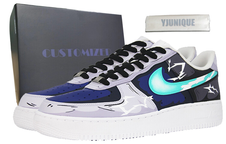 

Мужские кроссовки для скейтбординга Nike Air Force 1, Violet