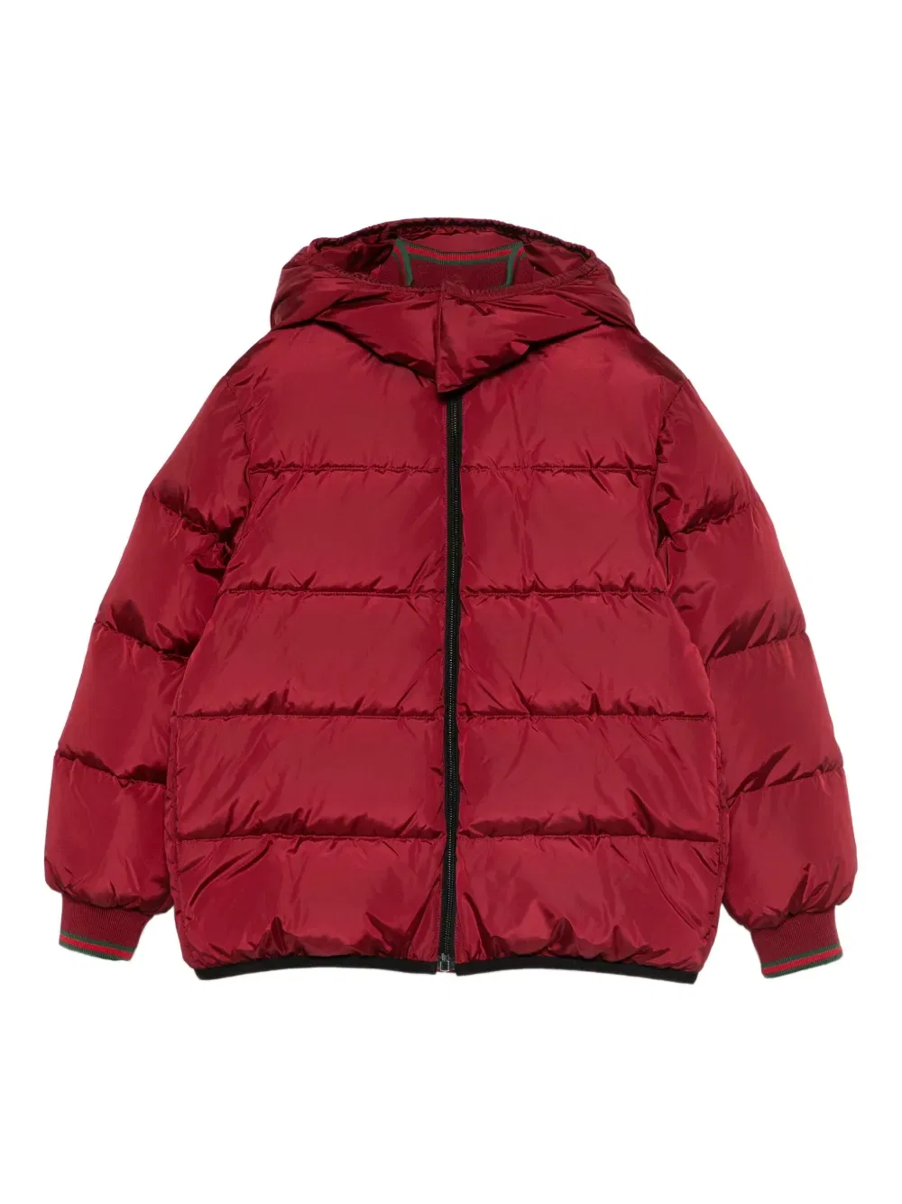 Куртка с капюшоном Giubbotto Gucci Kids, красный