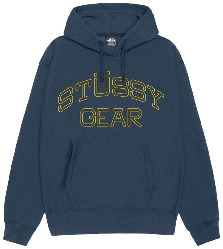 

Худи Stussy Gear Hoodie 'Navy', синий