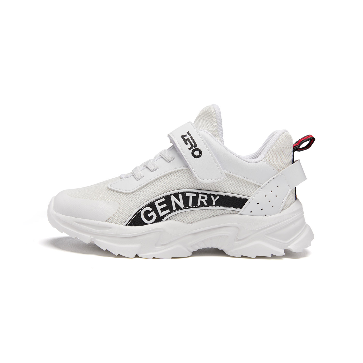 

Износостойкие низкие детские кроссовки для повседневной носки ZRO, белый