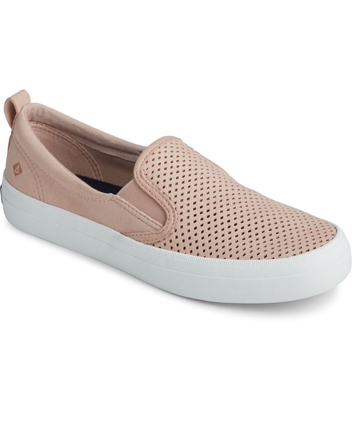 Женские перфорированные слипоны Sperry, розовый