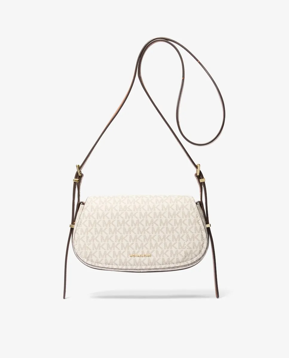 

Женская сумка-бандо с логотипами Michael Michael Kors, пастельно-розовый