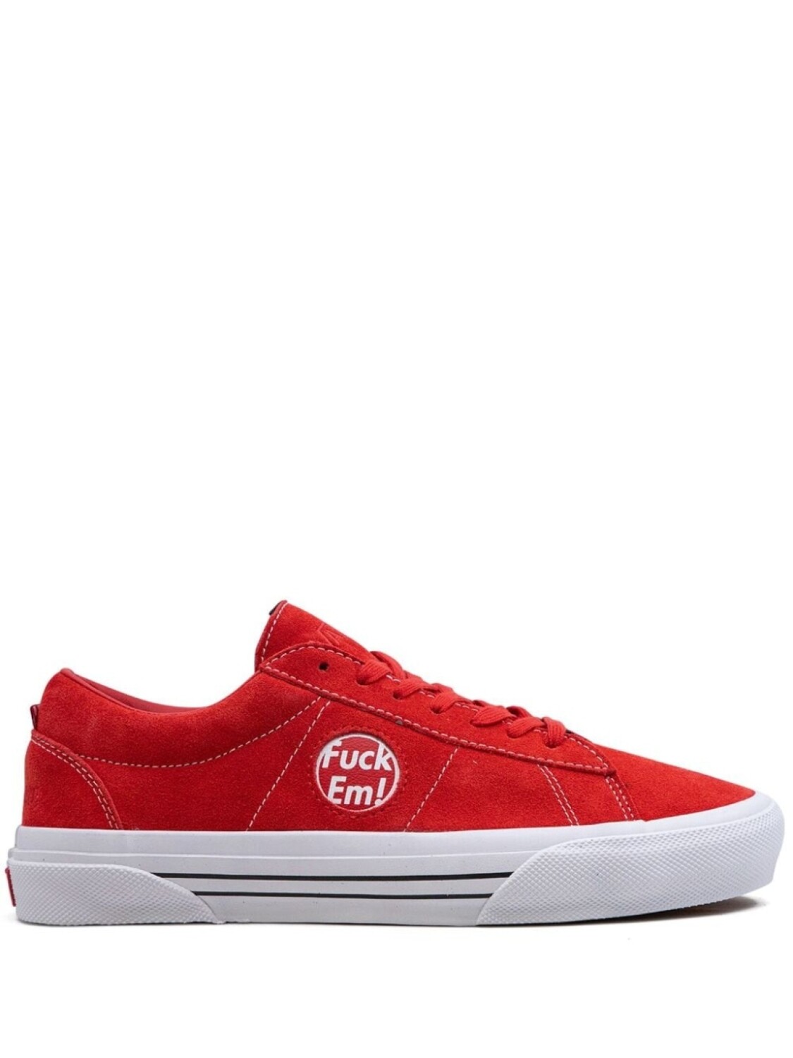 

Vans x Supreme Skate Sid "F*ck 'Em Pack - Red" кроссовки, красный