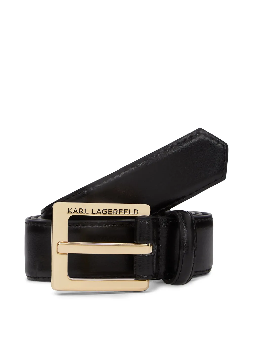 

Пояс K/Essential KARL LAGERFELD, черный