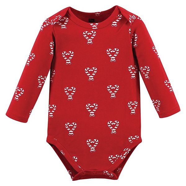 Боди для девочек из хлопка с длинным рукавом, hot cocoa, 6-9 месяцев Hudson Baby — фото 4