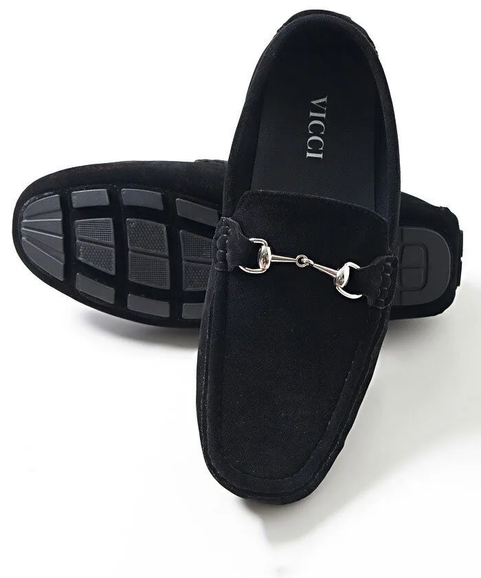 Водительские туфли Vicci с дополнительными элементами, BLK (Black)