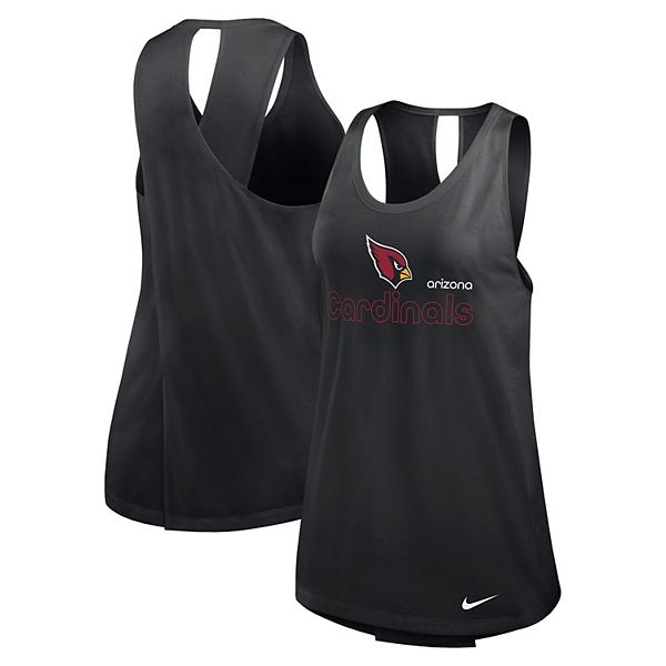 

Женский черный топ Arizona Cardinals Crossback Performance Nike
