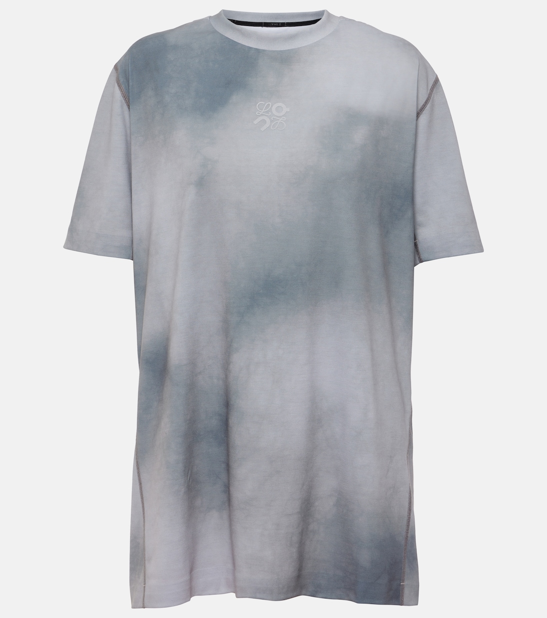 

Футболка с логотипом x On в технике тай-дай Loewe, Grey/Multicolor